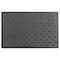 Rhino Mats Crosshatch Entrance Mat, Polypropylene/Rubber, 3/8" in Thick, Charcoal, 2 ft W x 3 ft L CROSS-2436CH - alternate 1